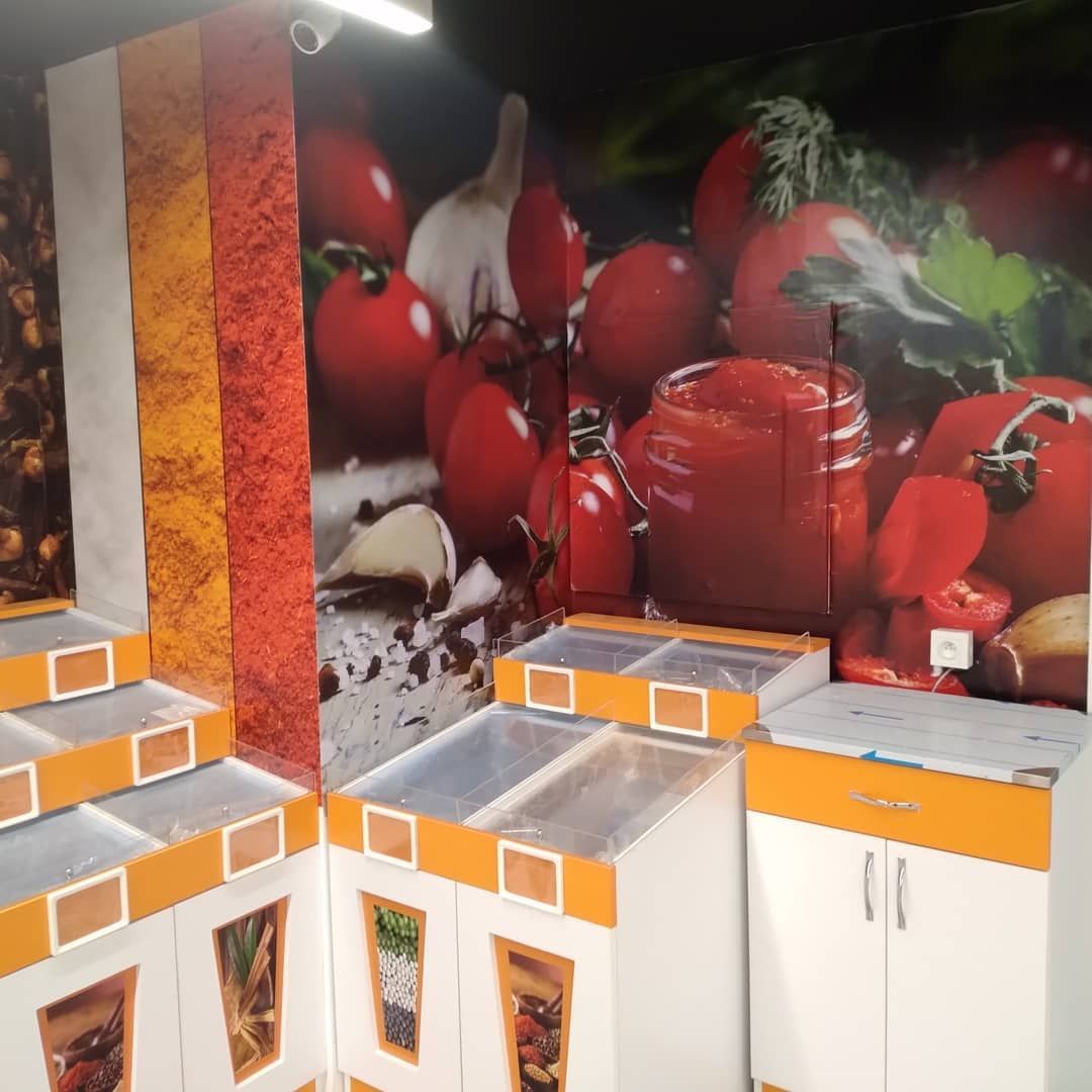 SEÇ AL MARKET'in DÜZCE, BOLU ve GEBZE şubelerinin duvar görselleri