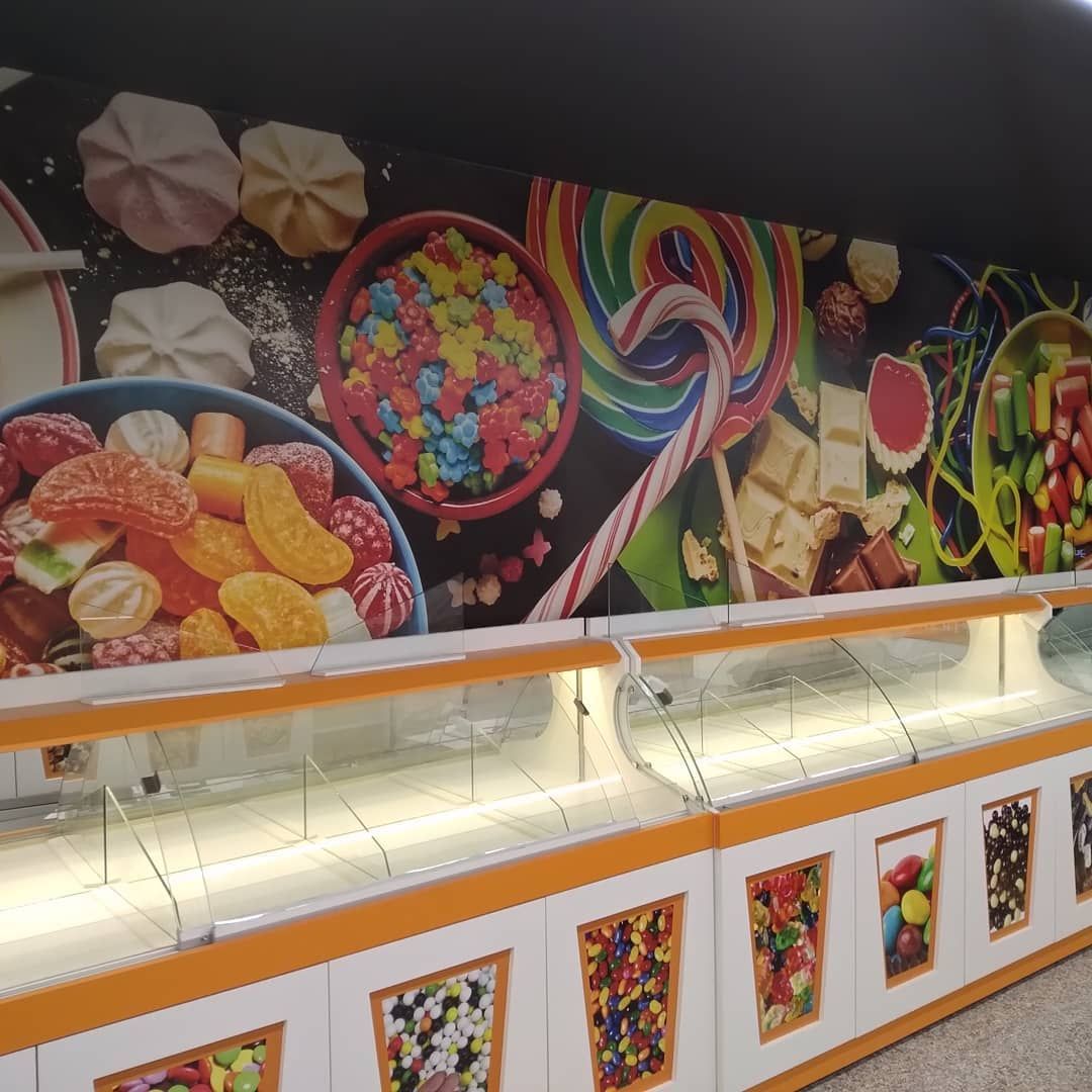 SEÇ AL MARKET'in DÜZCE, BOLU ve GEBZE şubelerinin duvar görselleri